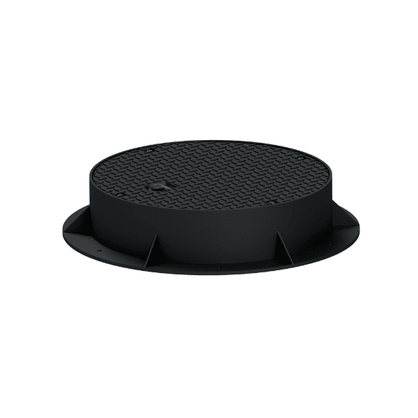 ROUND BASE FLANGE BOLT DOWN MANHOLE
