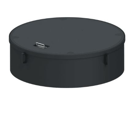 ROUND COMPOSITE COVER AND FRAME