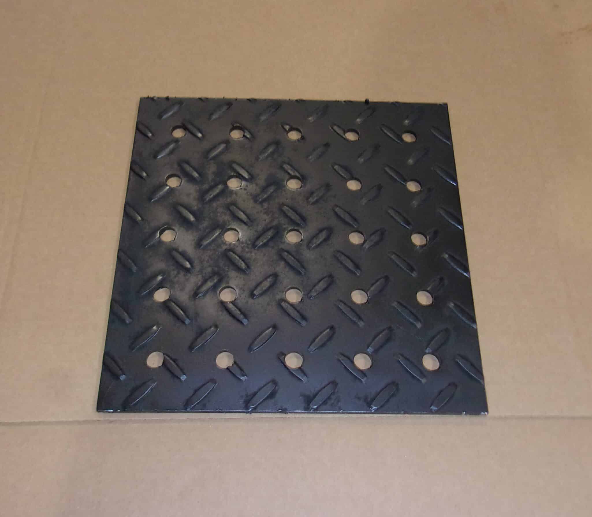 Square Grate with holes