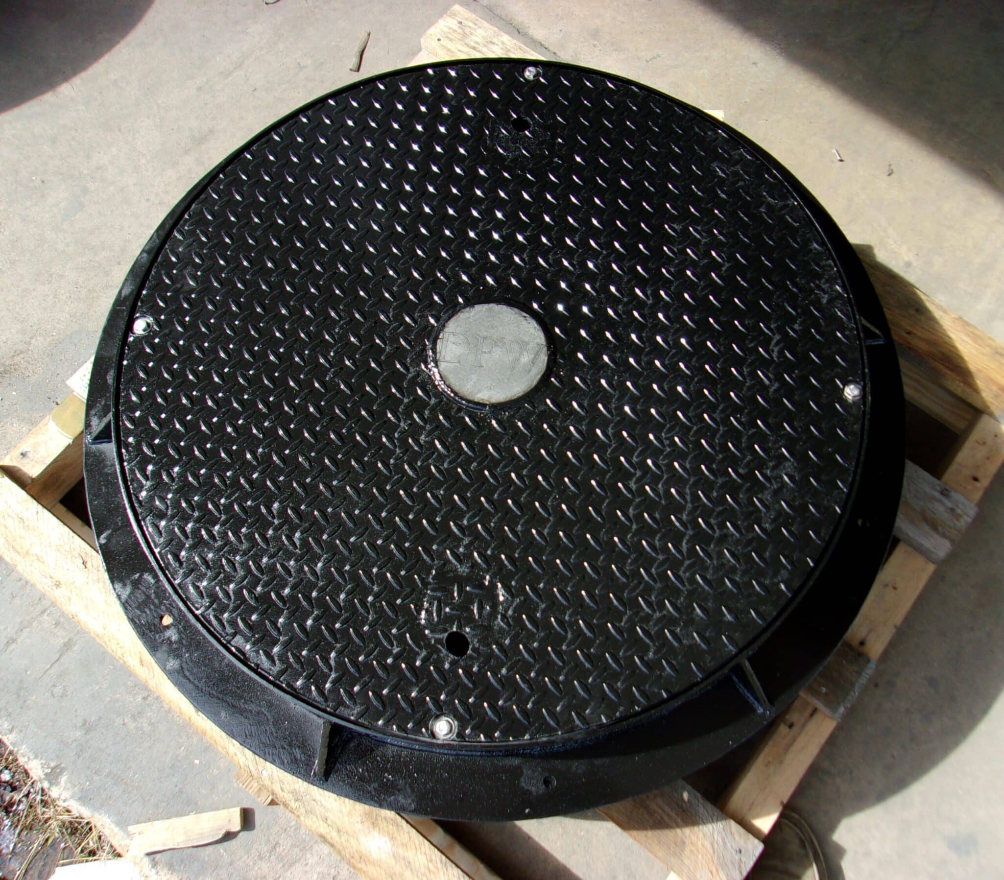 base frame manhole cover flange