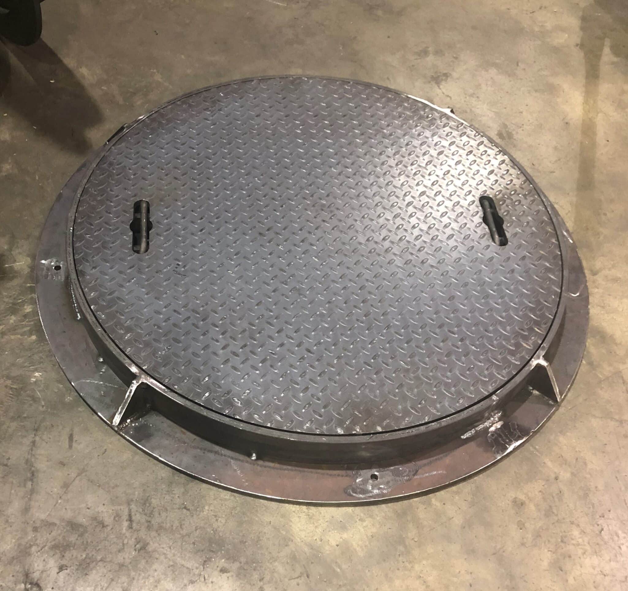 base flange frame manhole cover