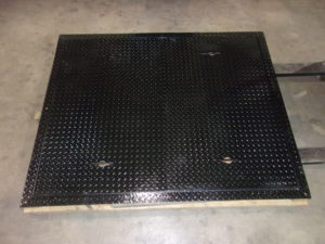 SQUARE TOP FLANGE DOUBLE LID DROP IN HANDLES