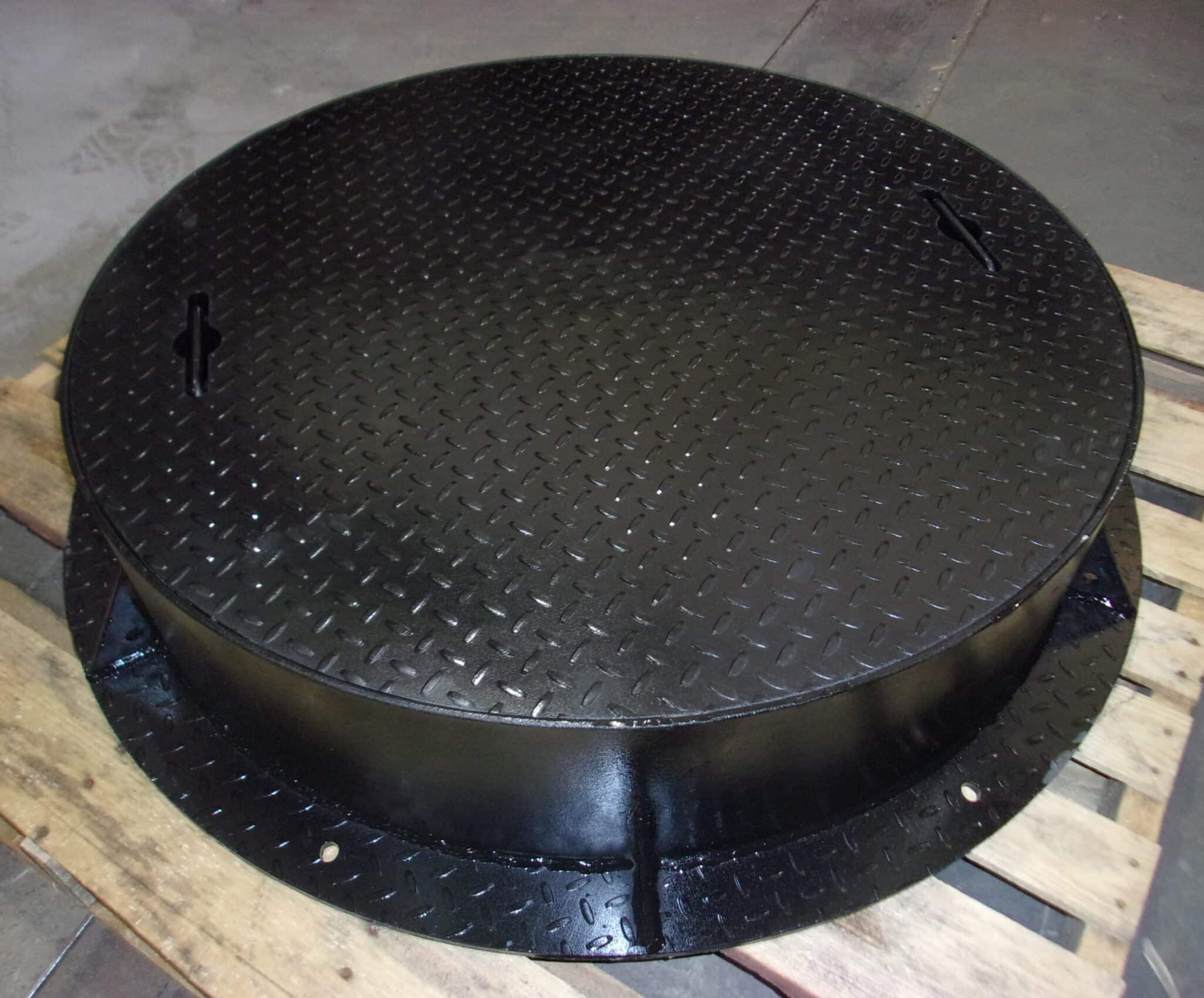 Round Base Flange Frame and Cover