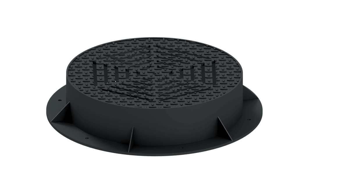 Base Flange Frame & Drain Cover Manhole Covers Direct