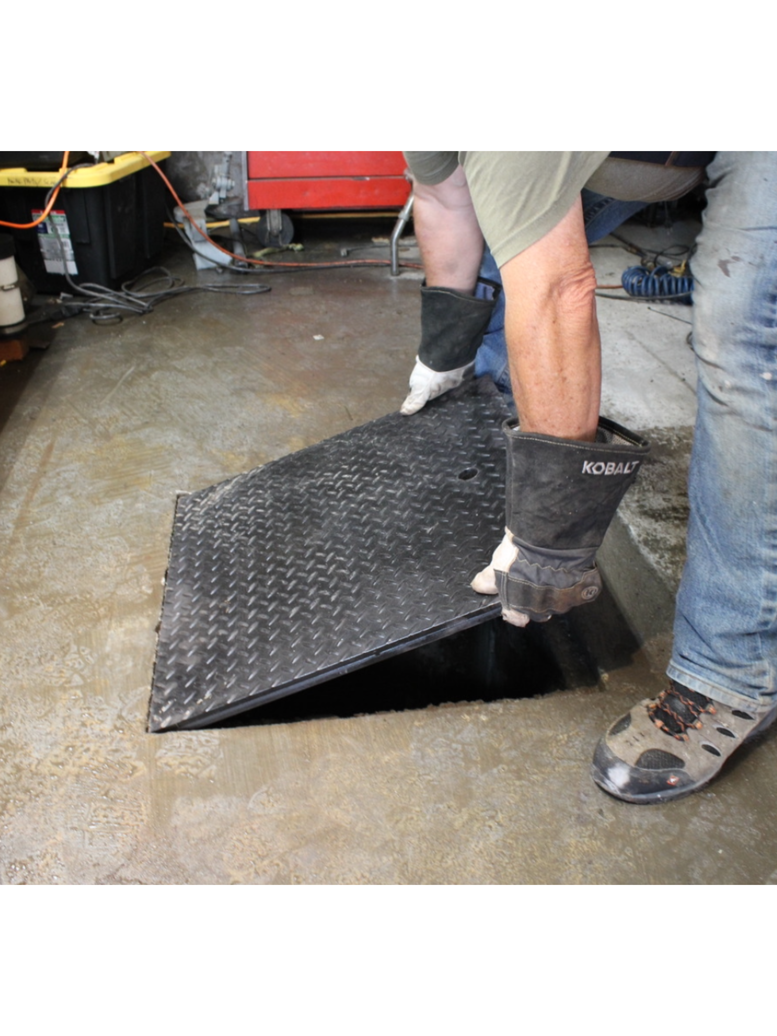 garage floor cover replacement