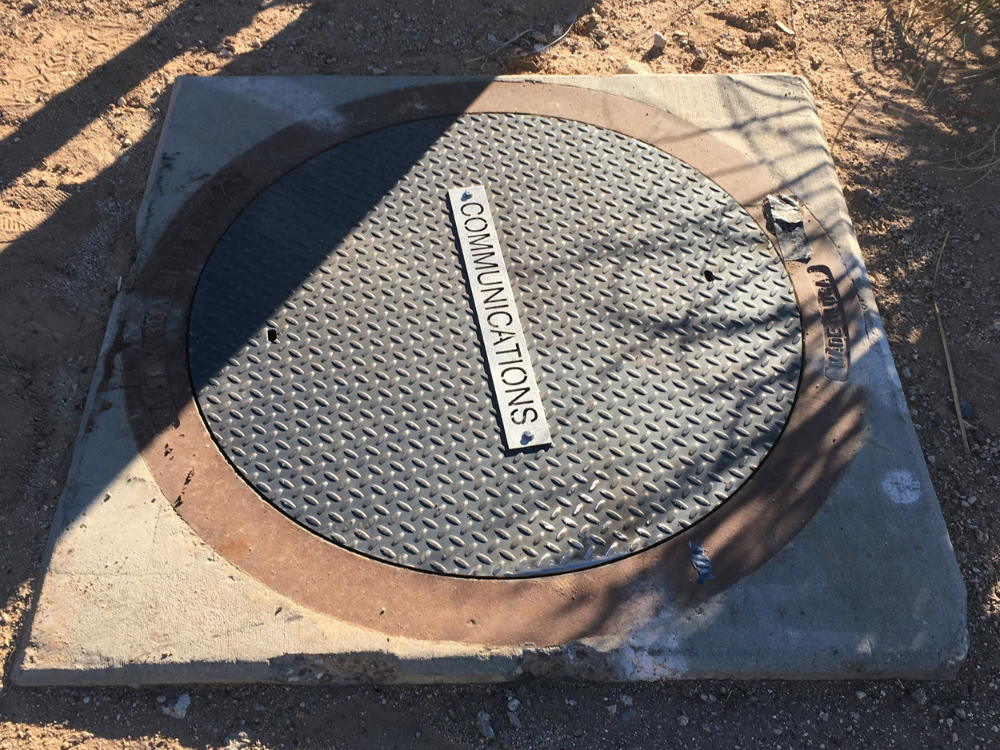 Lighweight Communications Manhole Cover