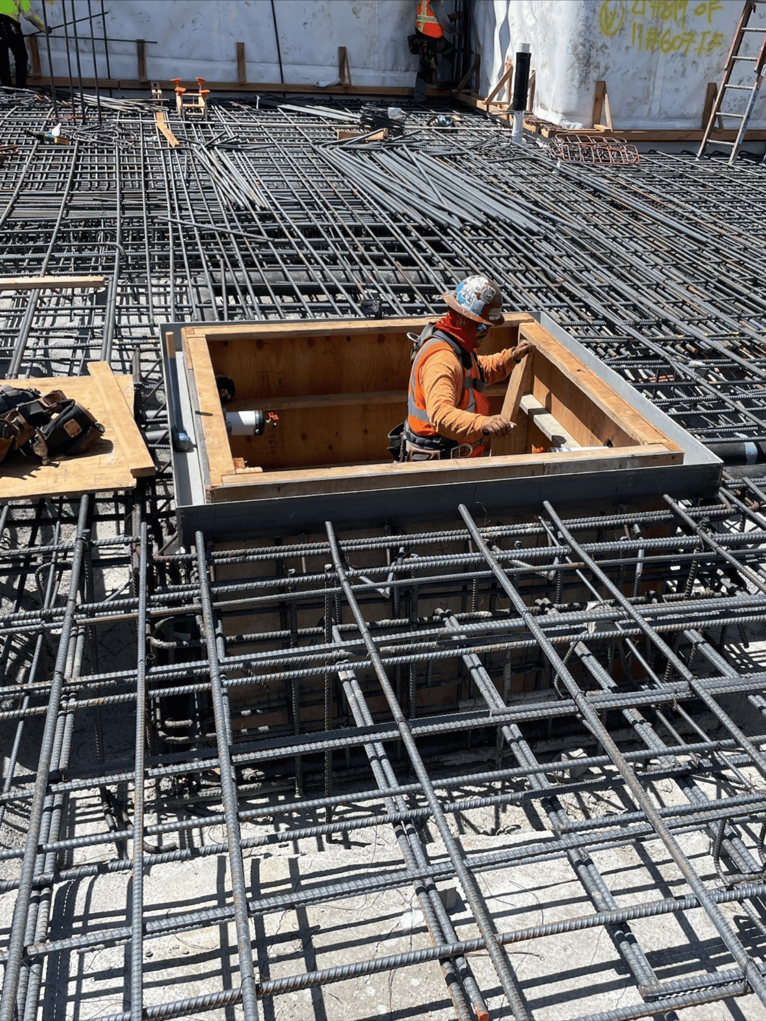 Man In Manhole