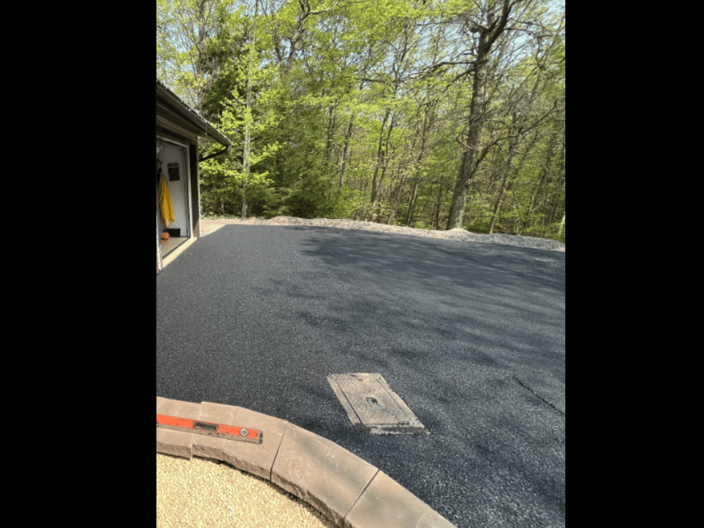 Completed installation of replacement manhole cover