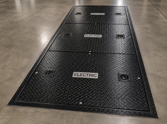 electric access trench cover data center electric access trench cover