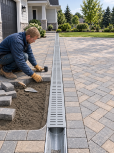 trench-drain-grate-residential-driveway